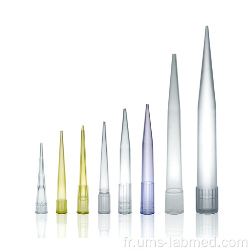 Tous les types de pipettes en plastique